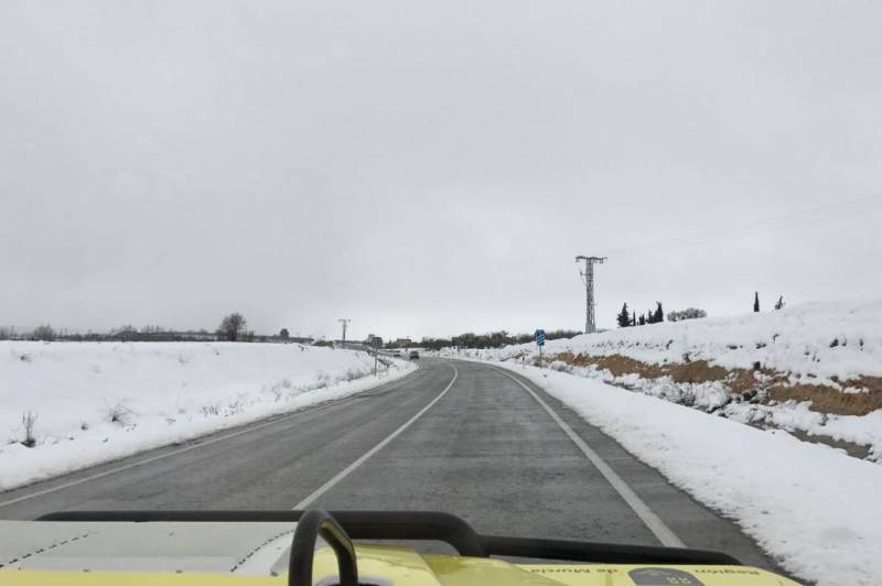 <span style='color:#780948'>ARCHIVED</span> - The first snowfall of the year in Murcia