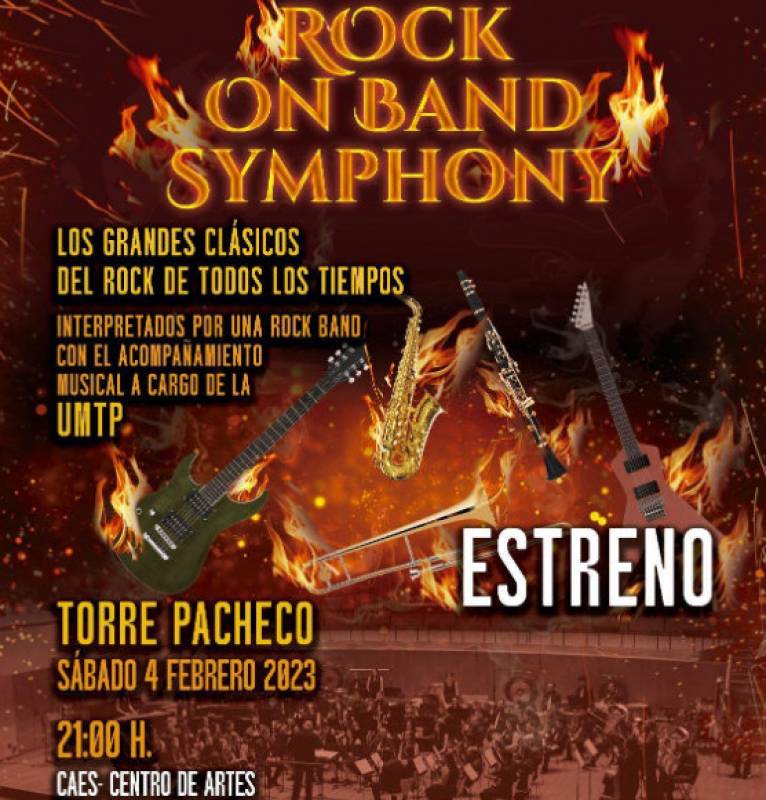 February 4 Rock On Band Symphony in Torre Pacheco