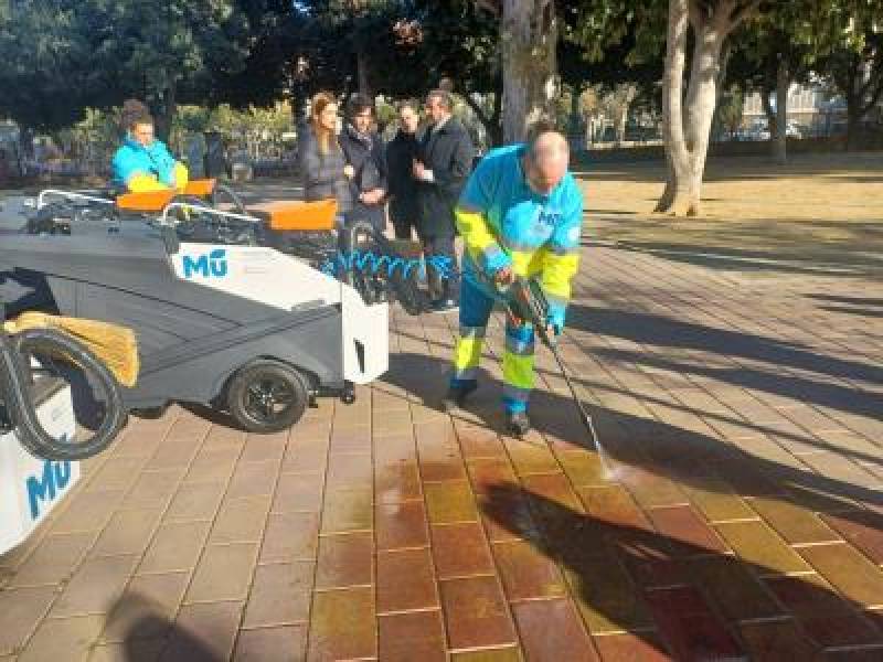 Murcia steps up street cleaning with fleet of electric sweepers