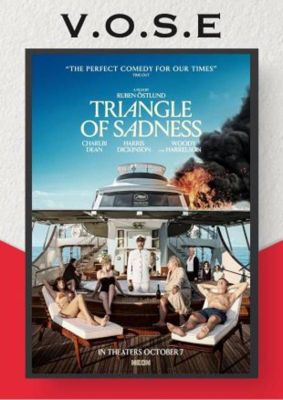 <span style='color:#780948'>ARCHIVED</span> - Thursday February 9 Triangle of Sadness in English at the Cinemax Almenara