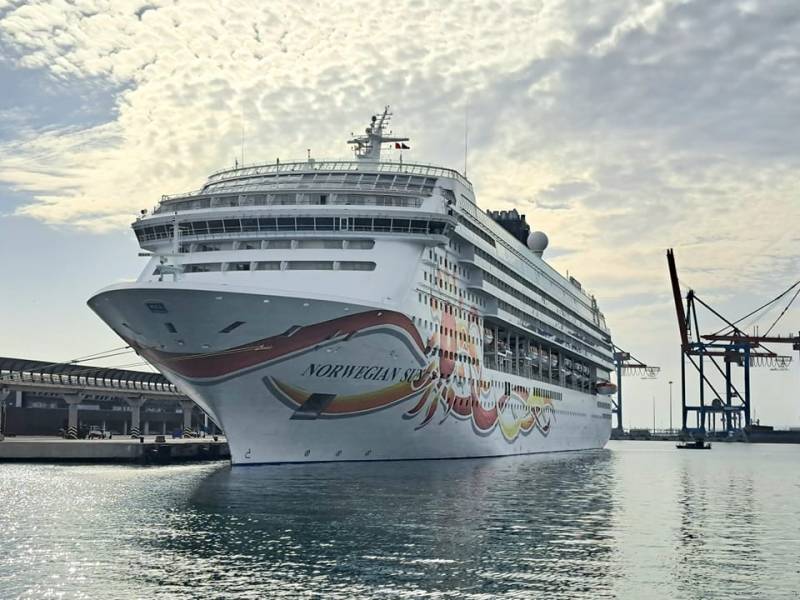 Malaga Port welcomes seven cruise line stopovers this month