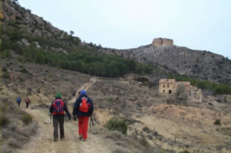 June 4 Sendalhama expedition to north-west Murcia hiking to Peña Jarote on the boundary with Albacete