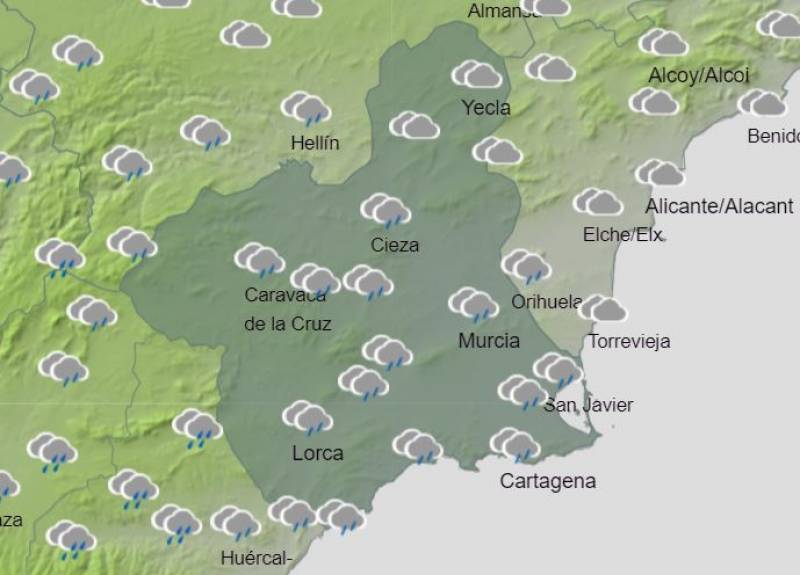 Murcia weather forecast June 5-11: Showers cease and summer begins?