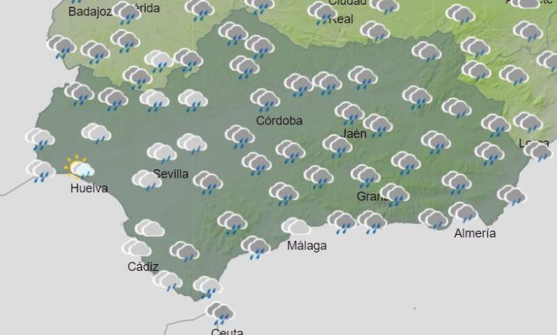 Heavy rains mid-week but silver lining for the weekend: Andalusia weather forecast June 5-11