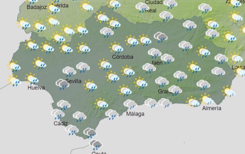 Heavy rains mid-week but silver lining for the weekend: Andalusia weather forecast June 5-11