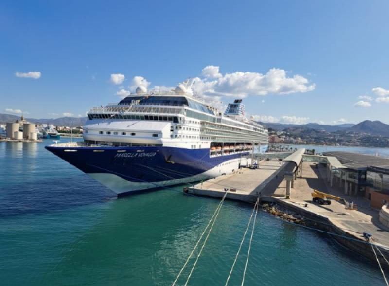 British cruise ship slammed for midnight fireworks display in Malaga port