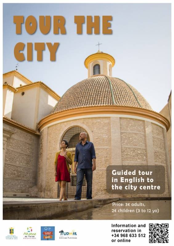 August 3 Guided tour IN ENGLISH of the old centre of Alhama de Murcia