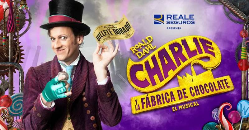 October 12 to 15 Charlie and the Chocolate Factory musical at the Murcia auditorium