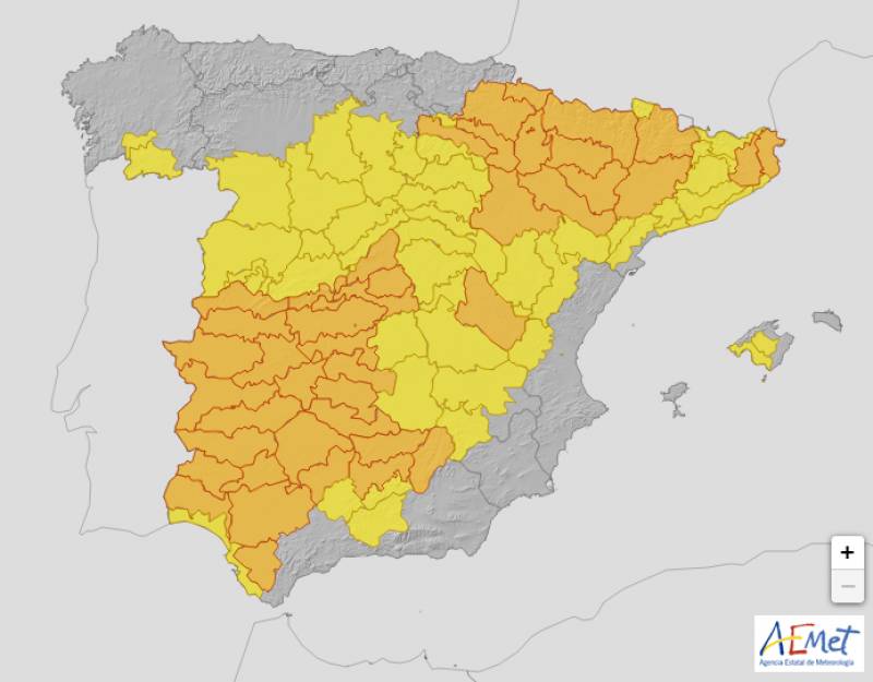 Heatwave set to continue until mid-week: Spain weather forecast Aug 21-24