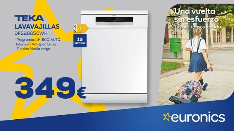 TJ Electricals September specials on Dishwashers and Electric scooters
