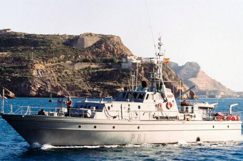 September 28 to 30 Visitors welcomed aboard two Spanish Navy patrol ships in Aguilas