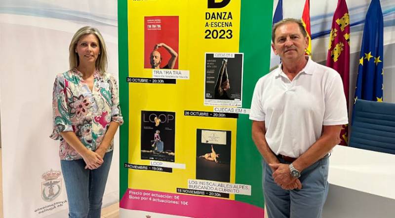 Season tickets on sale for the Danza a Escena cycle at the Águilas auditorium