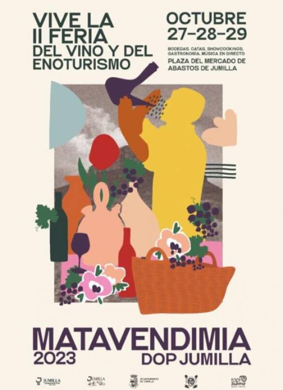 October 27 to 29 Matavendimia wine fair in Jumilla