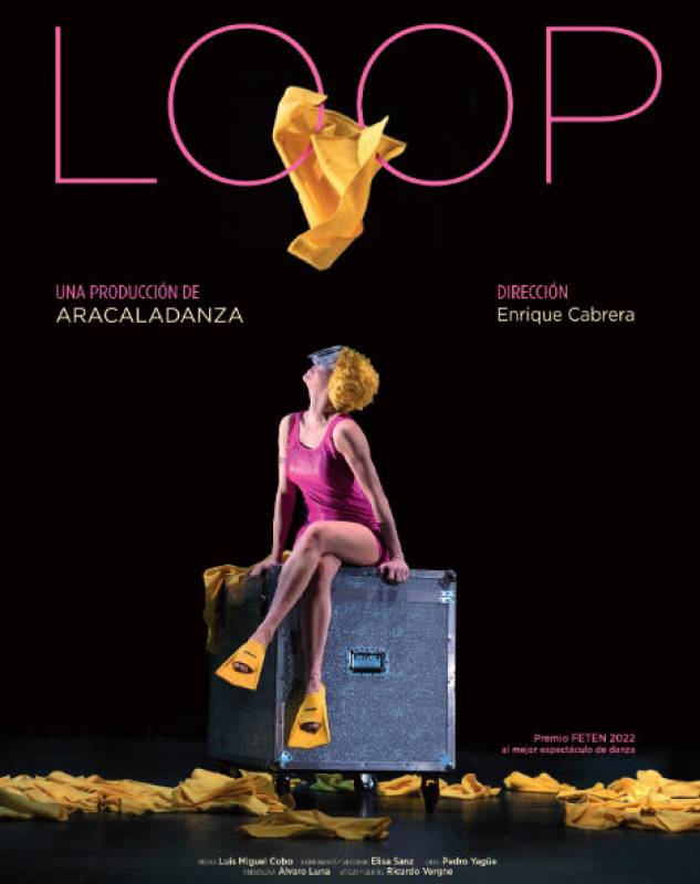 November 3 Loop, a dance love letter to stage machinery in Aguilas