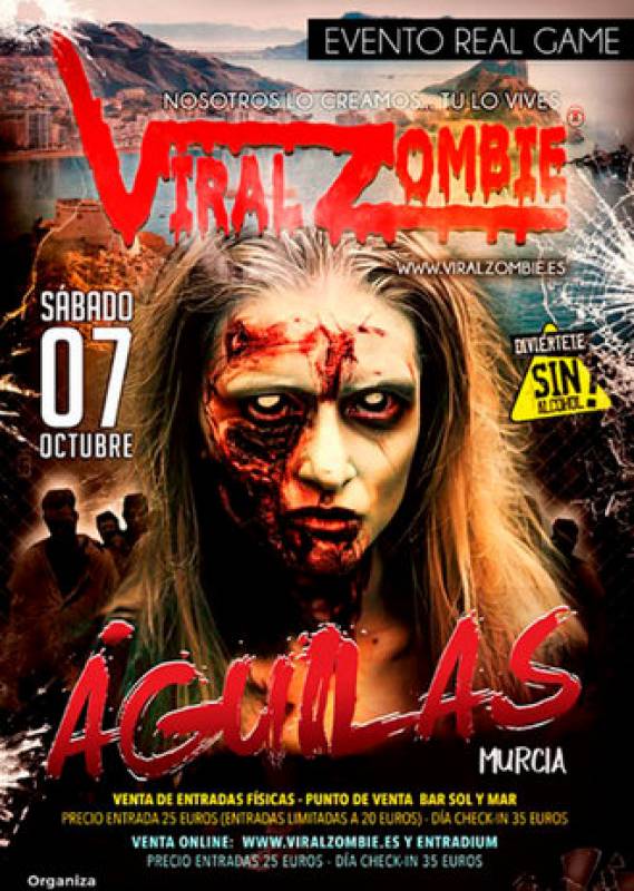 October 7 Viral Zombie event in Aguilas