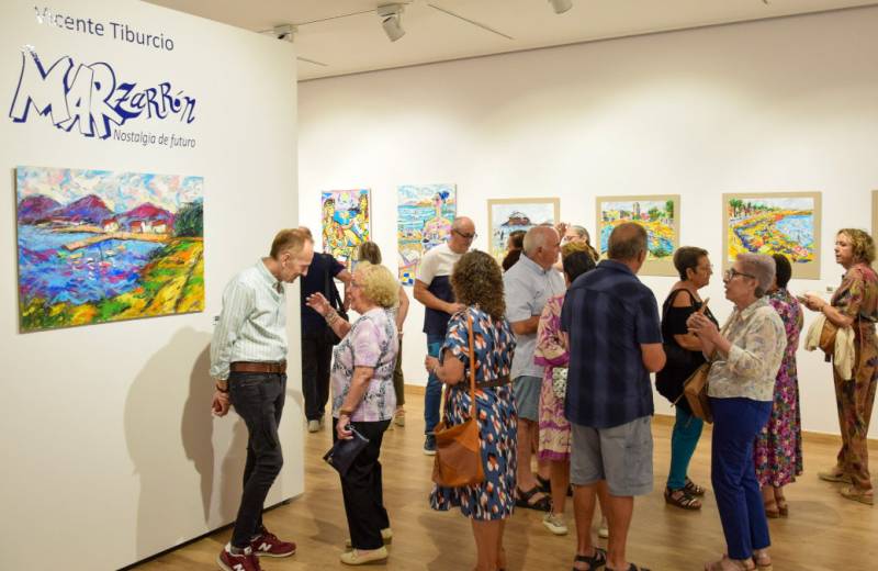 Until November 5 Art exhibition by Vicente Tiburcio in Mazarron
