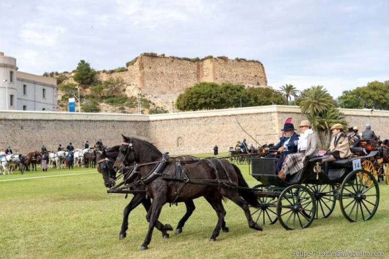 October 29 Free antique carriage exhibition in Cartagena