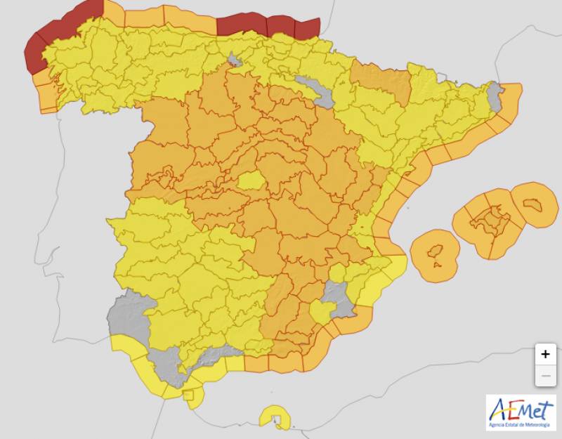 Storm Ciaran brings country-wide weather alerts: Spain forecast November 2-5