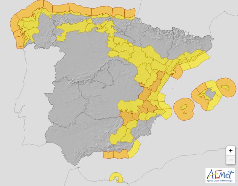 Storm Ciaran brings country-wide weather alerts: Spain forecast November 2-5