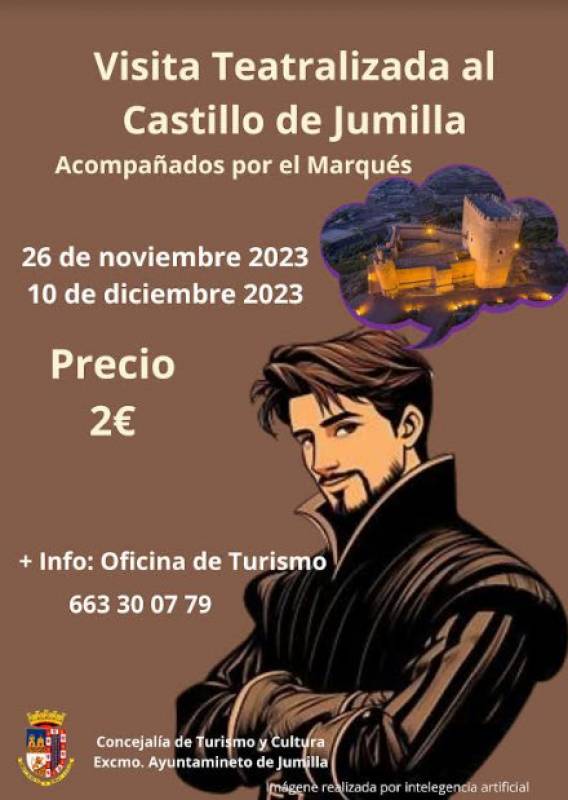 November 26 Dramatized tour of the castle of Jumilla