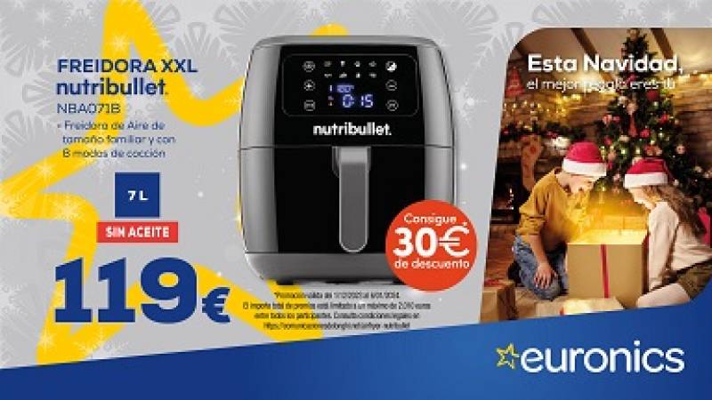 Freidora de aire - Nutribullet XXL Digital Air Fryer NBA071B