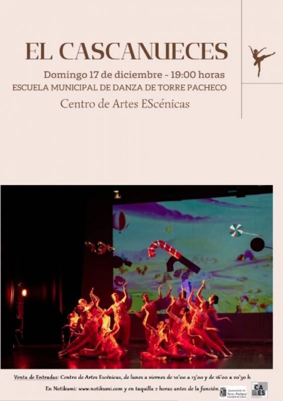 December 17 The THE NUTCRACKER performed by the Torre Pacheco Municipal Dance School 