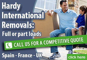 Hardy International Removals, Spain France UK removals service