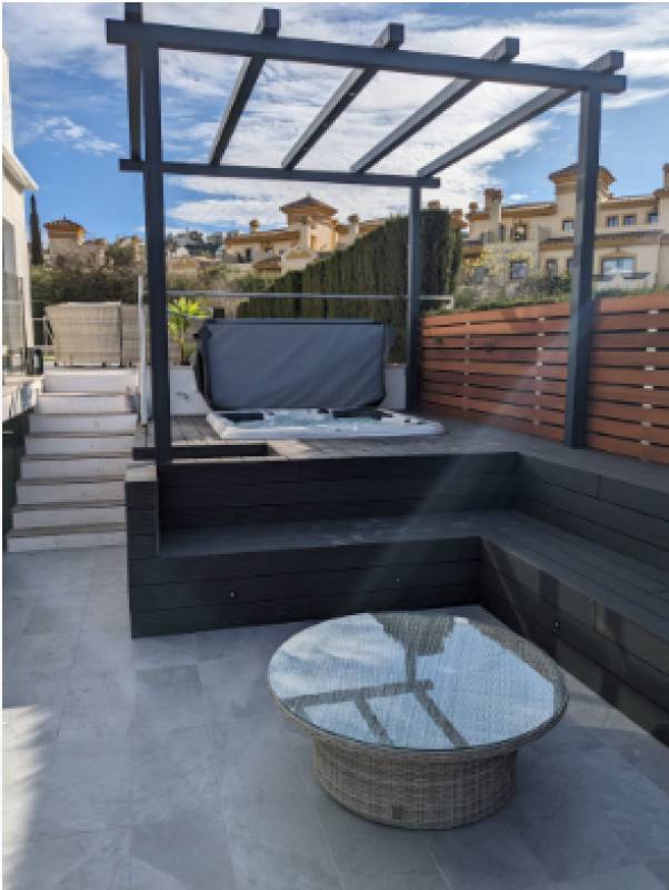 Eurospas install luxury hot tubs for two lucky customers on Camposol and La Manga Club