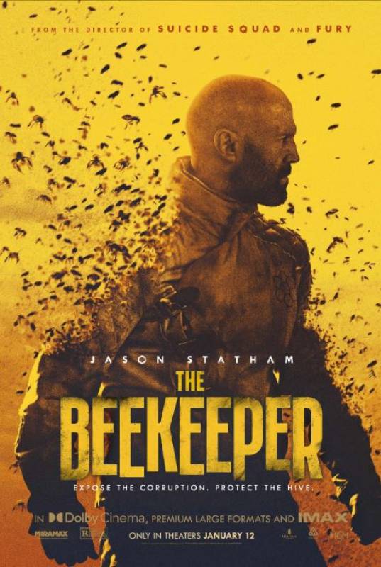Thursday January 18 The Beekeeper in English at the Cinemax Almenara