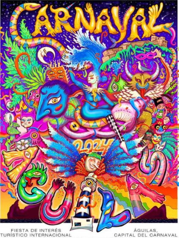February 2 to 24 The annual Carnival celebrations in Aguilas