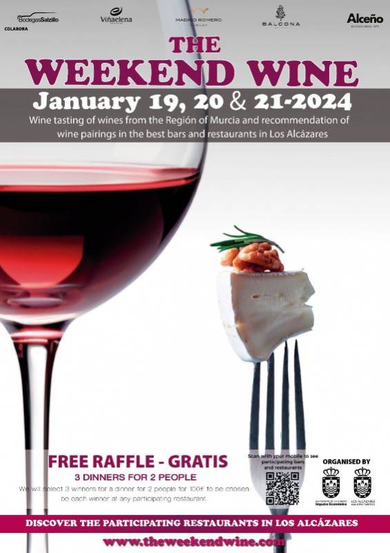 January 19-21 The Weekend Wine in Los Alcazares