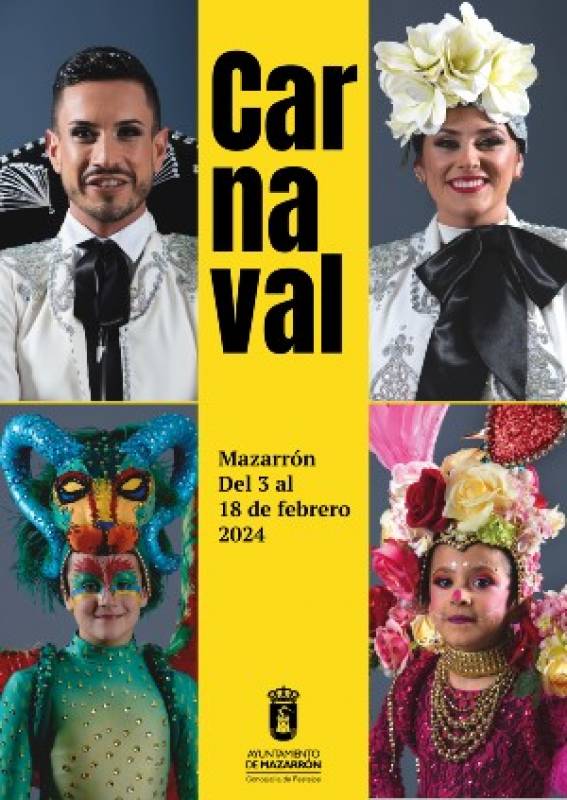 February 3 to 18 Mazarron Carnival: Music, colour and tradition
