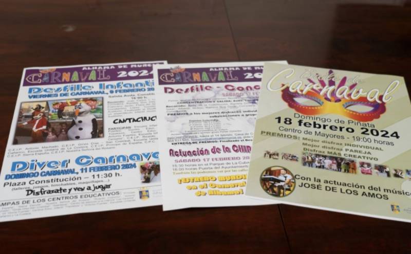 February 9-18 Alhama de Murcia Carnival schedule 2024