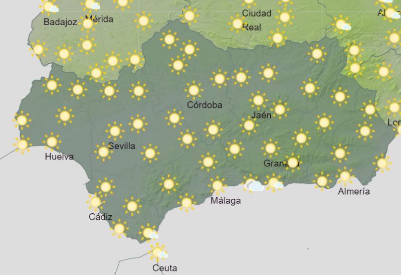 Snow and rain later this week: Andalusia weather forecast February 19-25