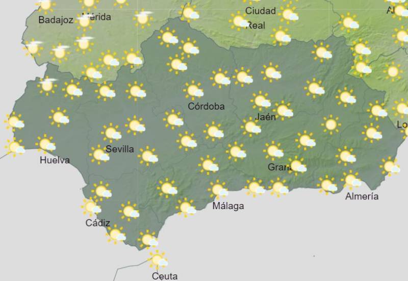 Snow and rain later this week: Andalusia weather forecast February 19-25