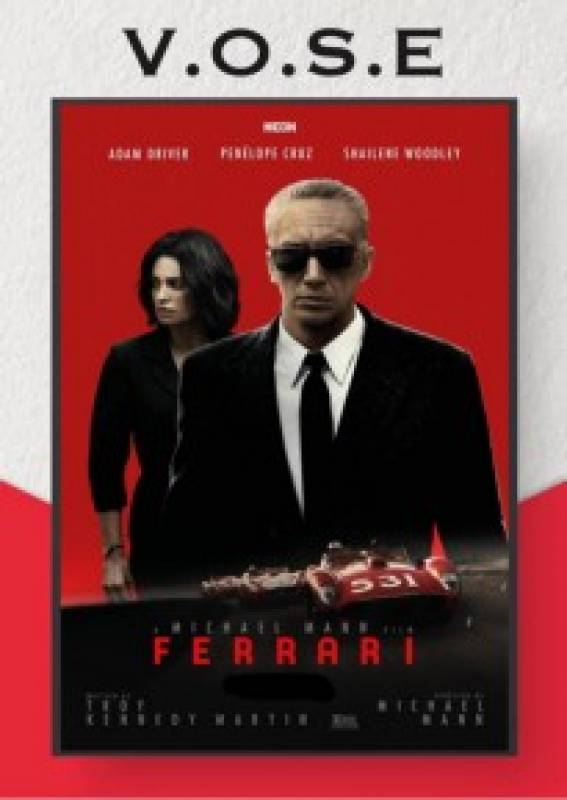 Thursday February 15 Ferrari in English at the Cinemax Almenara