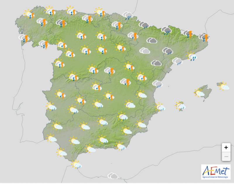 More rain and cold this week: Spain weather forecast April 29-May 2