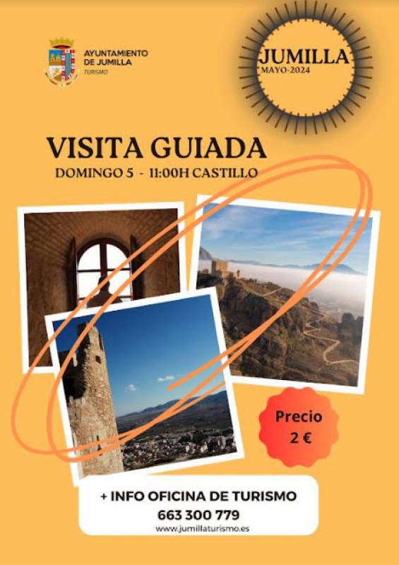 May 5 Guided visit to Jumilla Castle