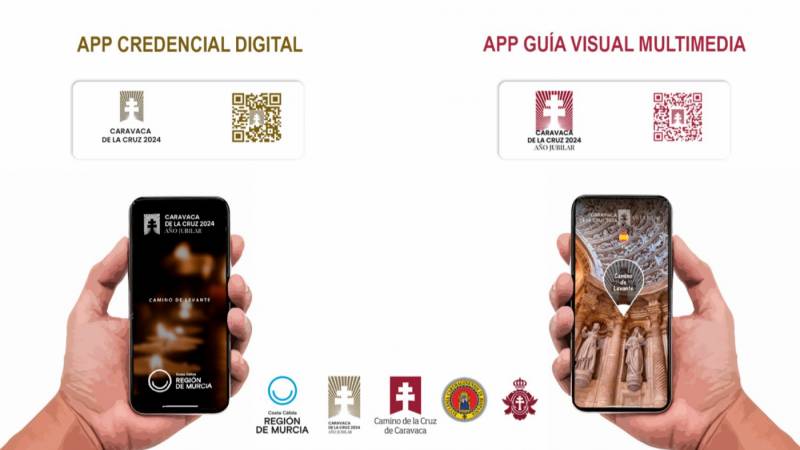 Mobile phone apps presented for hiking pilgrims heading for Caravaca this summer
