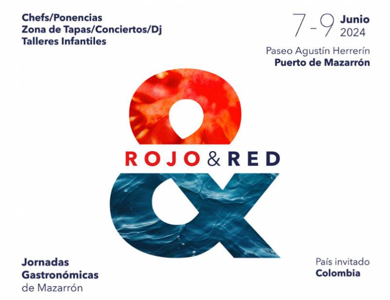 June 7 to 9 Rojo & Red gastronomy festival in Mazarron
