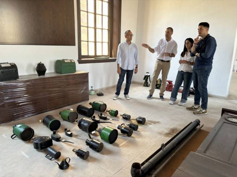 Restoration and improvement work underway at Aguilas railway museum