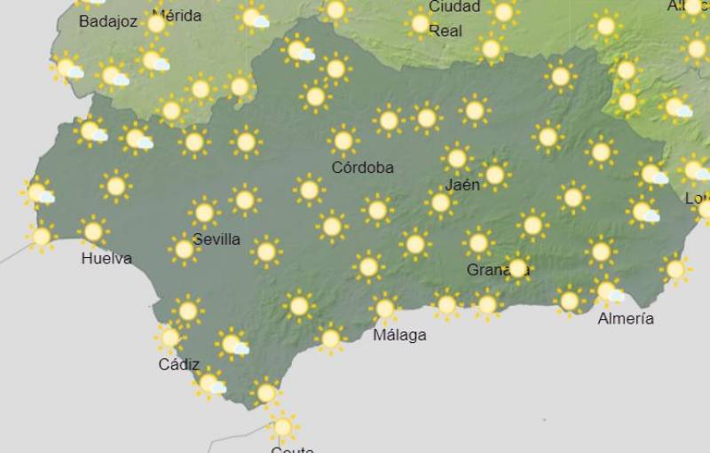 Andalusia weekly weather forecast June 10-16: Spain welcomes the rain