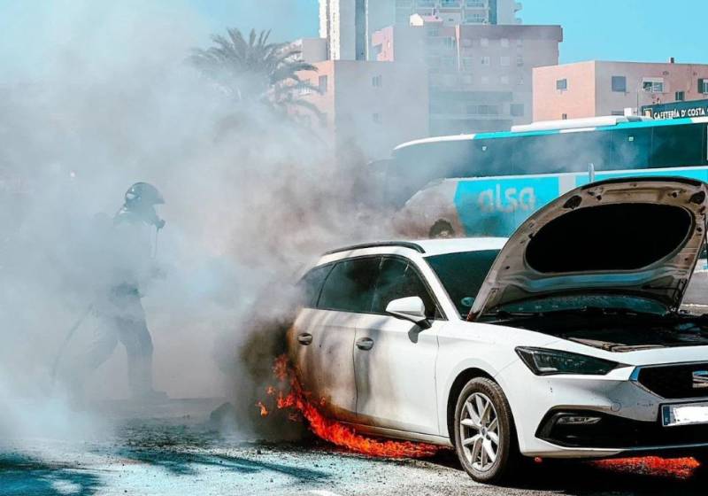 Fires in La Manga and Santiago de la Ribera this Sunday