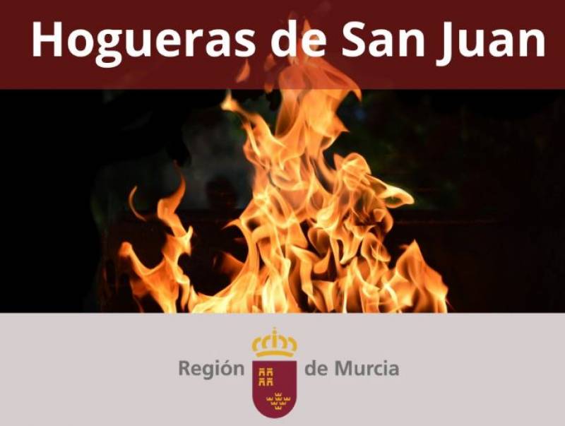 San Juan celebrations cause 156 emergency incidents and out-of-control fires across Murcia
