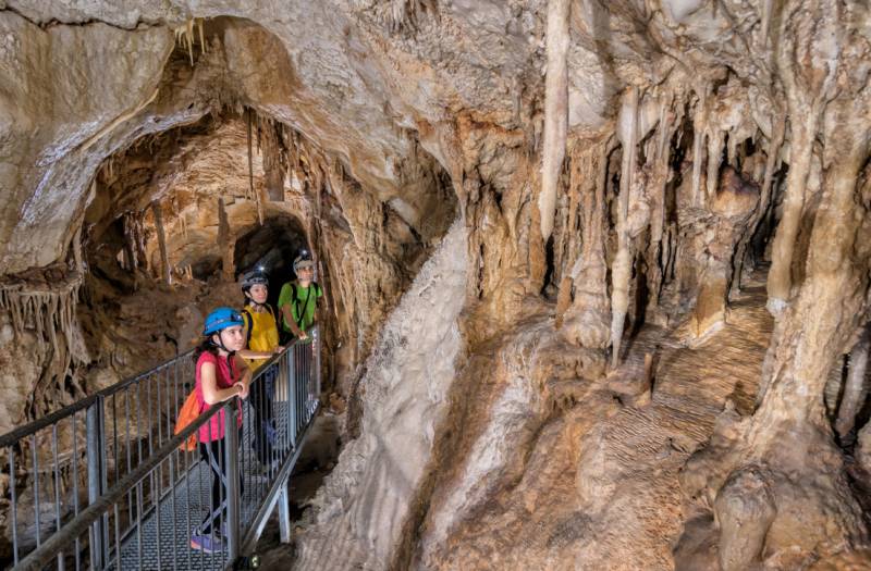 Spectacular cave visits in the Region of Murcia