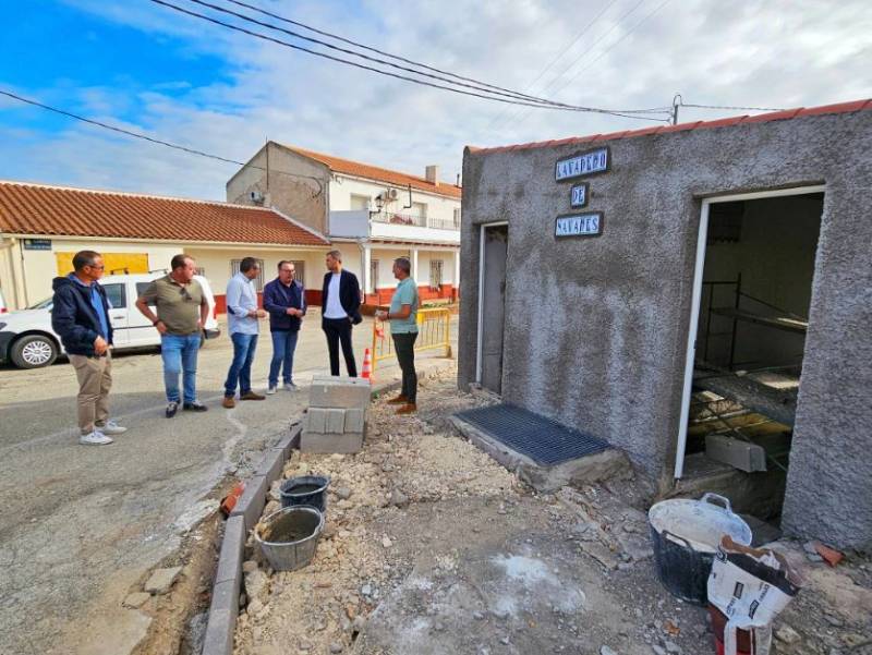 Caravaca Town Council restores old washhouse in the Navares and Singla districts