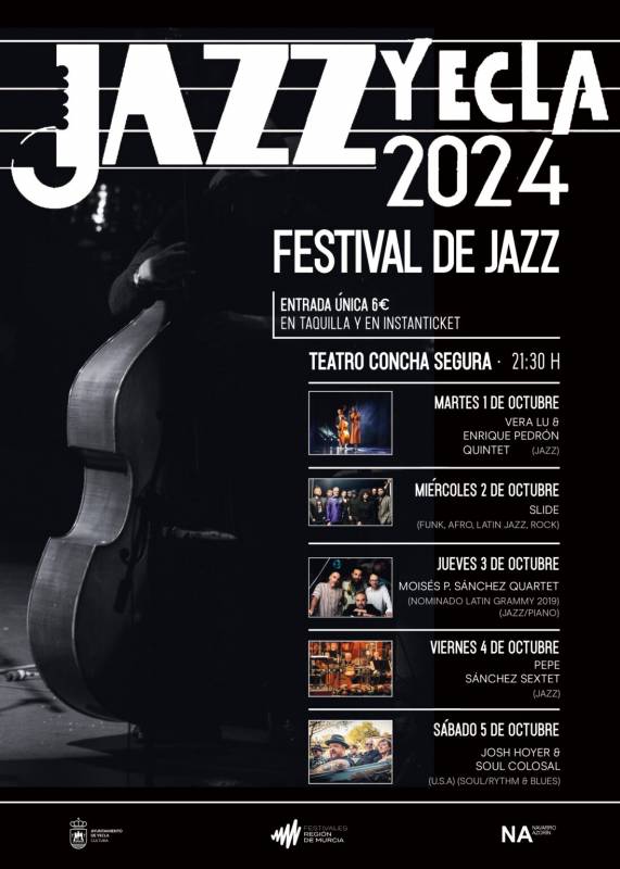 October 2 SLIDE and Chuma Segura at the Yecla Jazz Festival