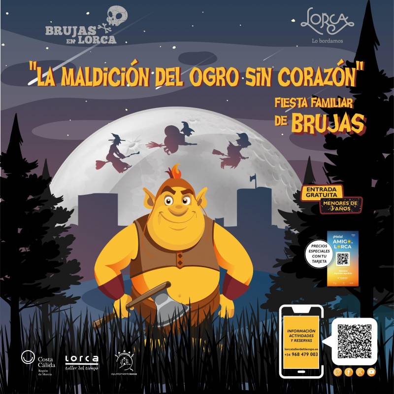 October 27 to November 2 Halloween activities in Lorca