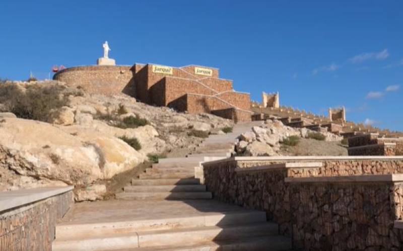 A new tourist attraction in Almería: Viewing point near the Alcazaba to open before December