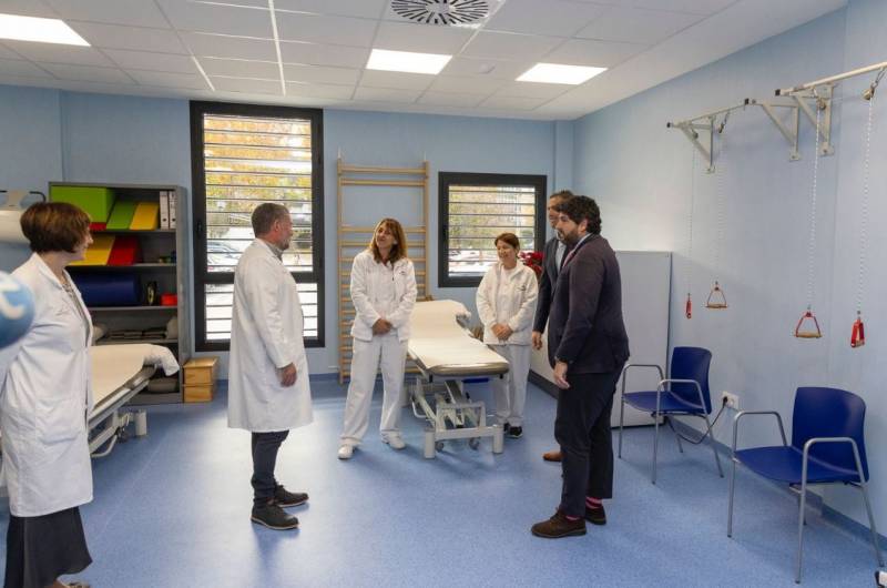 Caravaca's Health Centre extension is already receiving patients